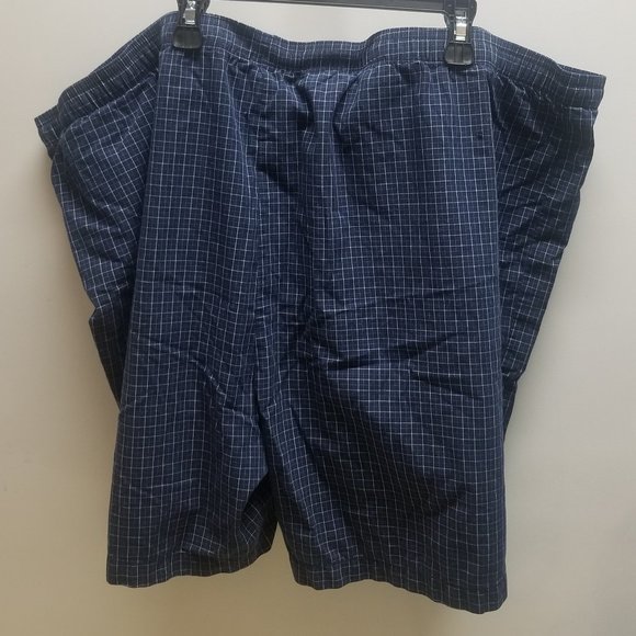 Men's Stafford Sleepwear set, in blue/white plaid, XXL - Picture 6 of 8